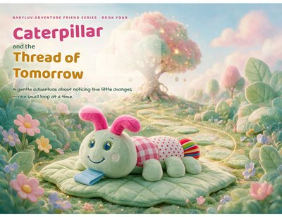 Cover of Caterpillar and the Thread of Tomorrow, a BabyLUV picture book