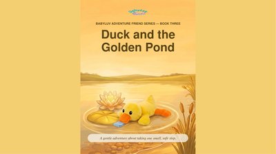 Cover of Duck and the Golden Pond, a BabyLUV picture book