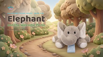 Cover of Elephant and the Welcome Picnic, a BabyLUV picture book