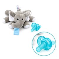 Close view of the medical grade silicone pacifier